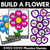 3 for CVC, CCVC & Consonant Digraph Build A Flower - Kindergarten Bundle