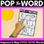 1 for CVCC & CCVC WORD WORKSHEETS for POPPITS - Phonemic Awareness + Word Mapping