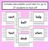 3 for READ THE ROOM - Decodable Words Phonics Activity - CVCC CCVC Short E Words