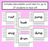 3 for READ THE ROOM - Decodable Words Phonics Activity - CVCC CCVC Short U Words