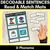 1 for D Phoneme Decodable Sentence Mats - Read & Match