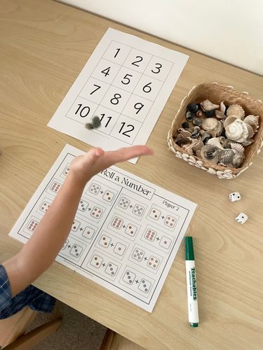 Resource preview 3 for Roll a Number - Addition Game