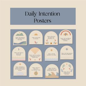 Daily Intention Posters