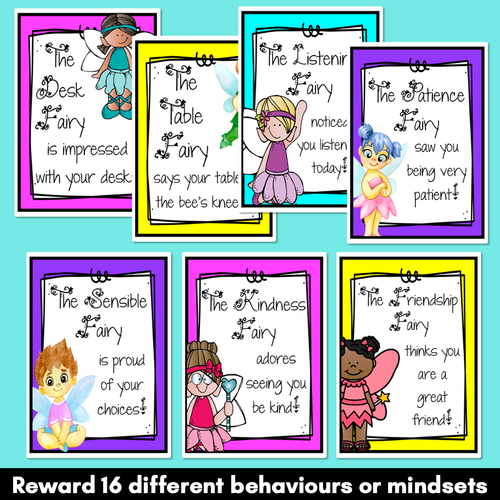 Resource preview 3 for Behaviour Fairies - The Desk Fairy & More