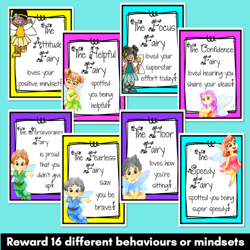 Resource preview 2 for Behaviour Fairies - The Desk Fairy & More