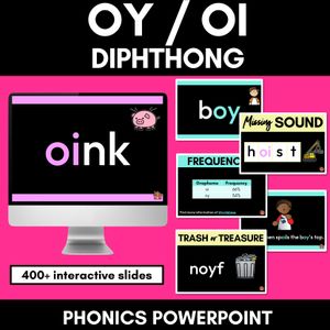 Diphthongs - OY Sound Powerpoint