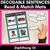 4 for Decodable Sentence Activities for OI OY Diphthong - BUNDLE