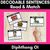 2 for Decodable Sentence Activities for OI OY Diphthong - BUNDLE