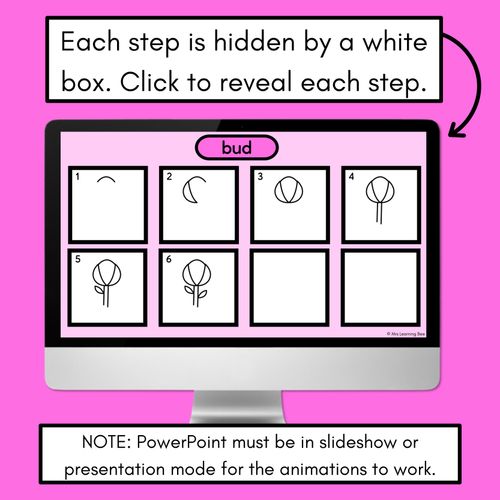 Resource preview 3 for DIGITAL PHONICS DECODABLE DIRECTED DRAWINGS - CVC Words Short U