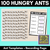 1 for 100 Hungry Ants - Templates & Recording Page