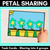 1 for Petal Sharing Task Cards & Worksheets - Sharing into 4 Groups (Division)