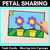 1 for Petal Sharing Task Cards & Worksheets - Sharing into 2 Groups (Division)