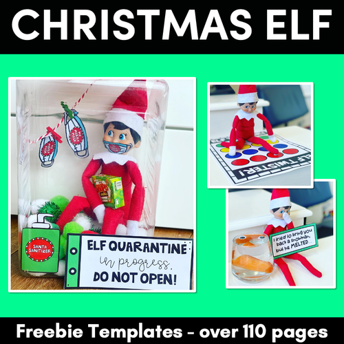 Resource preview 1 for Christmas Elf Activities - Elf on the Shelf Classroom Activities