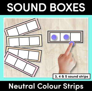 Elkonin Boxes - NEUTRALS