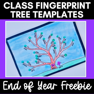 End of Year Class Fingerprints Templates