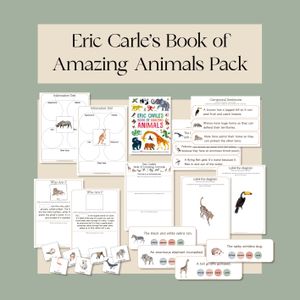 Eric Carle's Book of Amazing Animals Activity Pack