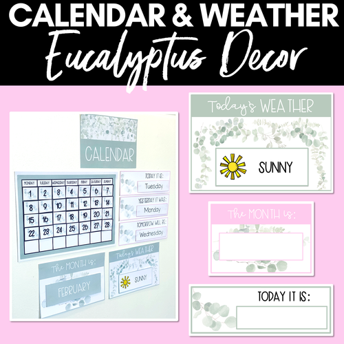 Resource preview 5 for Eucalyptus Decor Pack - Bundle