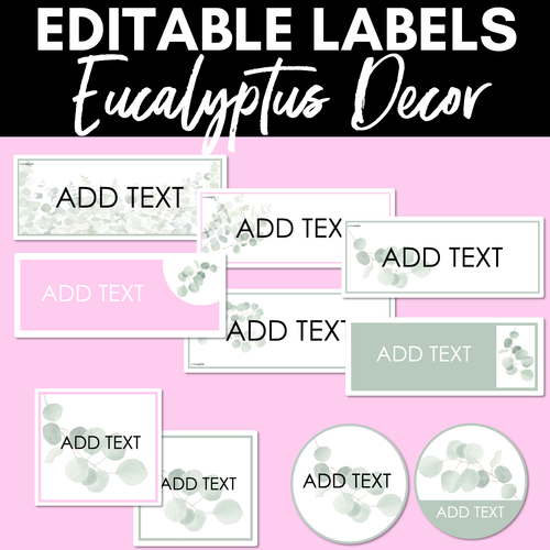 Resource preview 8 for Eucalyptus Decor Pack - Bundle