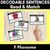 54 for Consonant Phoneme Decodable Sentence Activities COMPLETE BUNDLE