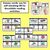 4 for F Phoneme Decodable Sentences - Read, Match & Write