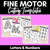 1 for KINDERGARTEN FINE MOTOR ACTIVITIES - Letter and Number Cutting