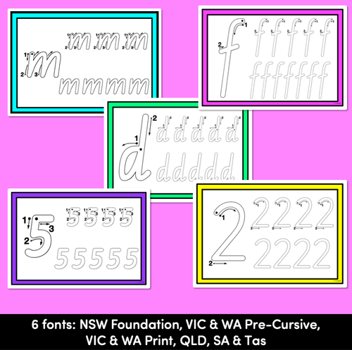 Resource preview 4 for Letter Formation Mats