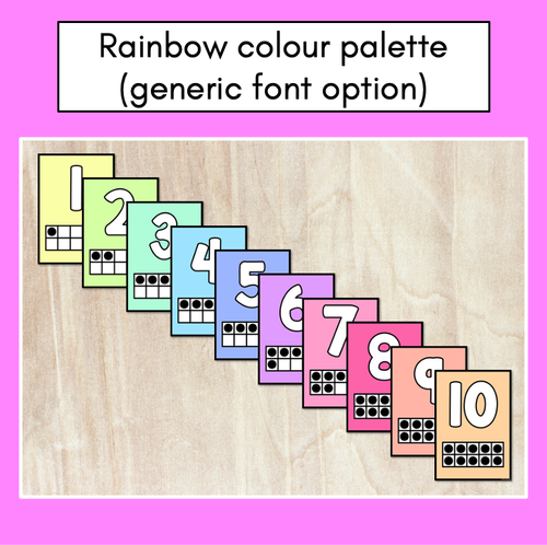 Resource preview 3 for Playdough Number Mats with Ten Frames - Playdoh Number Activities 1-20