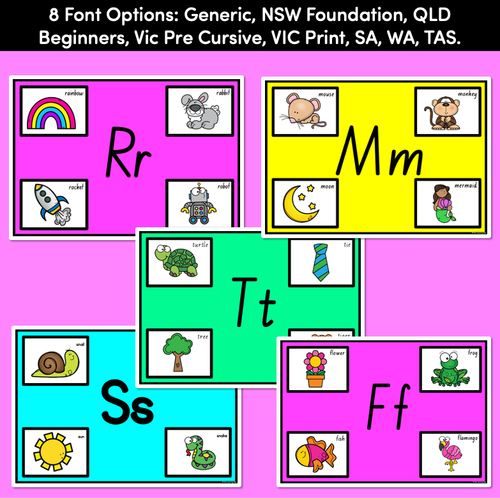 Resource preview 3 for KINDERGARTEN FINE MOTOR ACTIVITIES - Alphabet Playdoh Mats