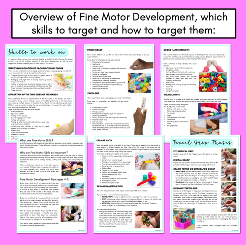 Resource preview 3 for FINE MOTOR ACTIVITIES - FINE MOTOR HANDBOOK