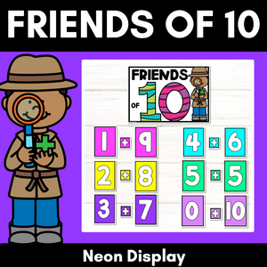 Friends of Ten Neon Display - Friends of 10 Posters