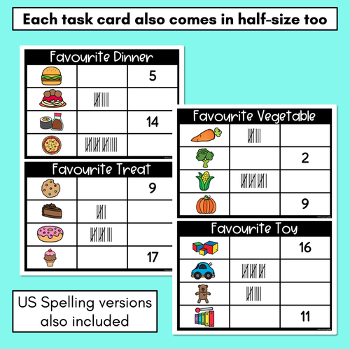 Resource preview 3 for Tallying Task Cards