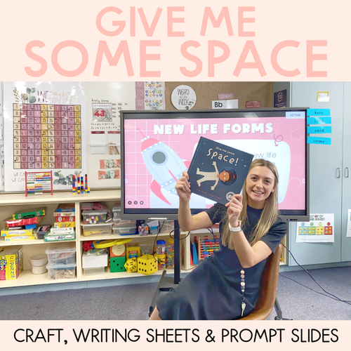 Resource preview 1 for Give Me Some Space Prompt Slides, Craft and Writing Sheets - National Simultaneous Storytime 2021