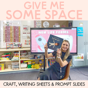 Give Me Some Space Prompt Slides, Craft and Writing Sheets - National Simultaneous Storytime 2021