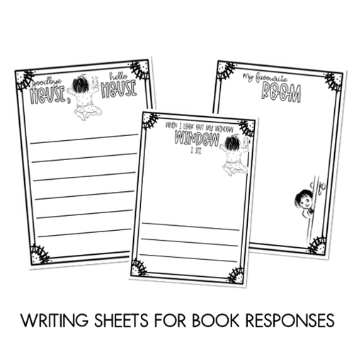 Resource preview 3 for Goodbye House, Hello House Craft and Writing Sheets - Book Week 2020