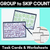 1 for Group to Skip Count Task Cards & Worksheets