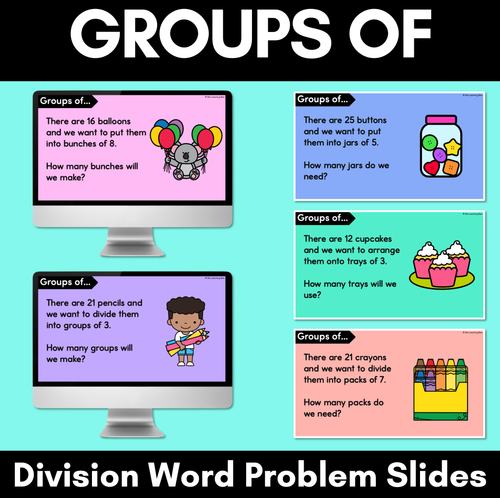 Resource preview 1 for Groups Of - Division Slides