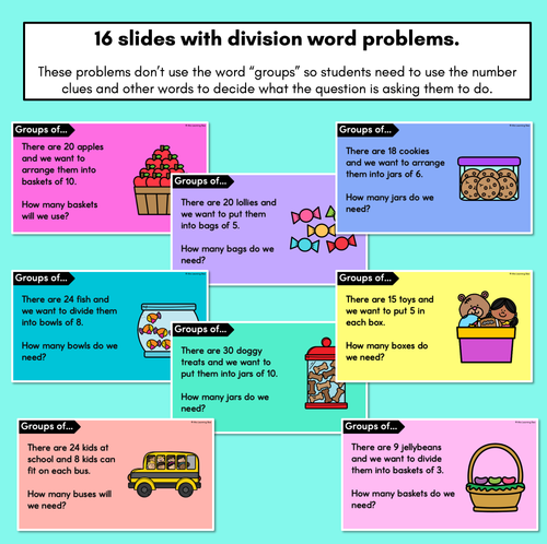 Resource preview 2 for Groups Of - Division Slides