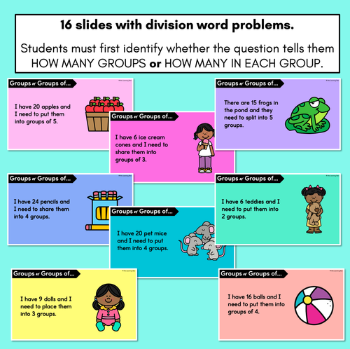 Resource preview 2 for Groups or Groups Of - Division Slides