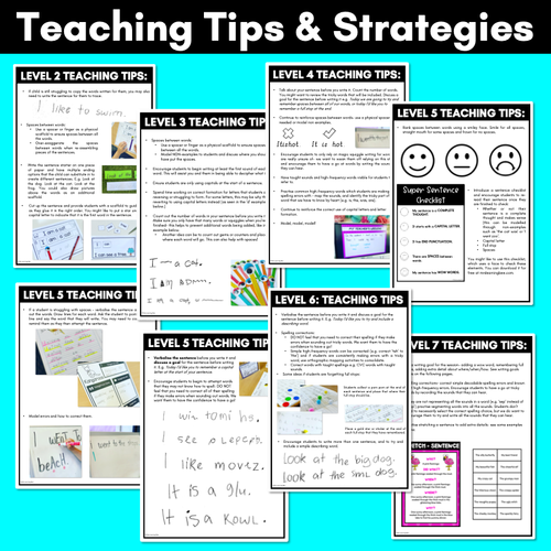 Resource preview 3 for How To Teach Beginning Writing - A Free Guide