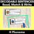 1 for H Phoneme Decodable Sentences - Read, Match & Write