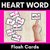 1 for Heart Word Flash Cards