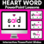 1 for Heart Word Interactive PowerPoint Slides