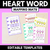 1 for HEART WORD MAPPING MATS - High-Frequency Words - Editable Templates