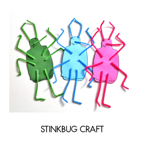 Resource preview 2 for Here Comes Stinkbug- Craft and Writing Sheets - Book Week 2019