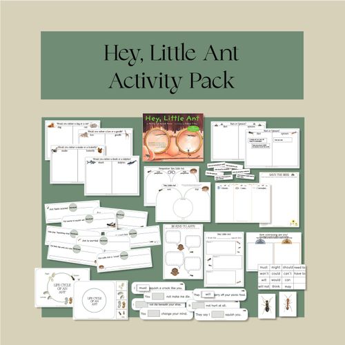 Resource preview 1 for 'Hey, Little Ant' Activity Pack