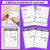 4 for High Frequency Words Worksheets - Heart Word Print & Go Activities