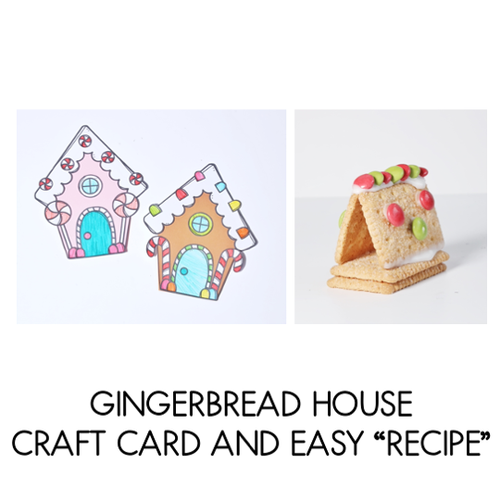 Resource preview 3 for Gingerbread House Craft and Writing Sheets