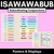 1 for I SAW A WABUB Poster Displays for Subordinating Conjunctions (Complex Sentences)