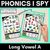 1 for I SPY for LONG VOWEL A WORDS - Decodable Words - 1st & 2nd Grade Phonics Activities