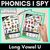 1 for I SPY for LONG VOWEL U WORDS - Decodable Words - 1st & 2nd Grade Phonics Activities